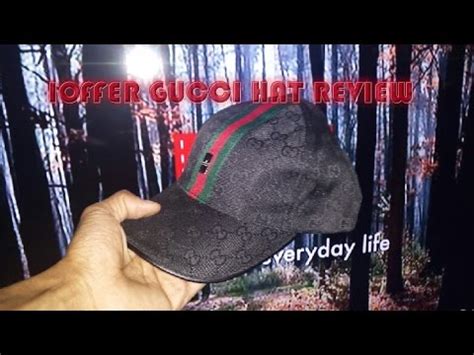 gucci baseball cap ioffer|gucci bucket hat.